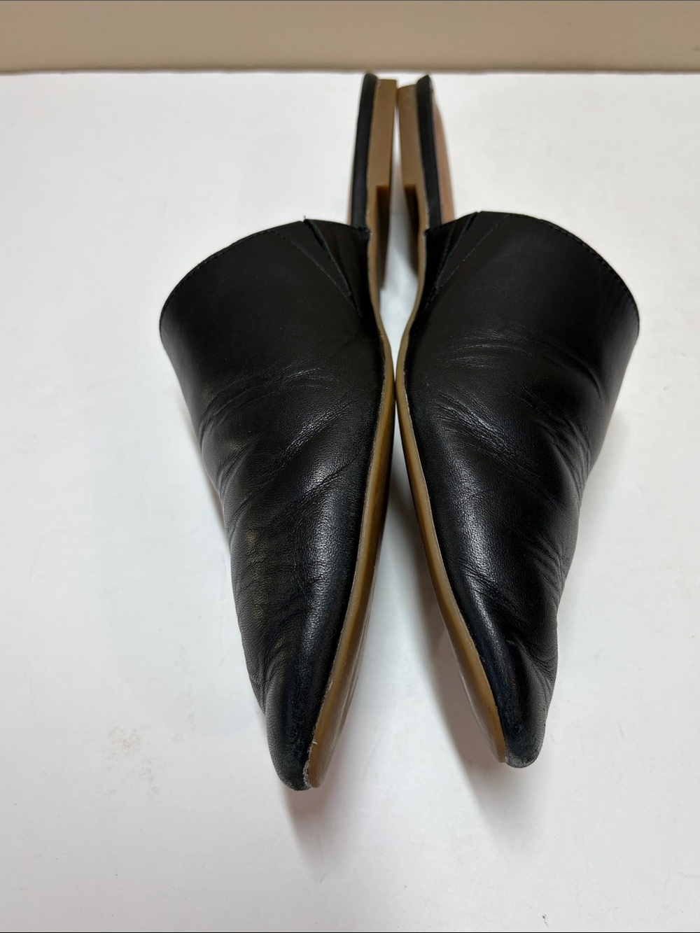Madewell Black Leather “the Cory” Mules, 8.5 - Picture 5 of 10